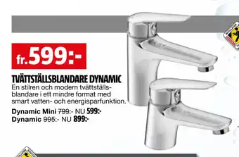 Bauhaus TVÄTTSTÄLLSBLANDARE DYNAMIC erbjuda