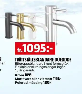 Bauhaus TVÄTTSTÄLLSBLANDARE DUEODDE erbjuda