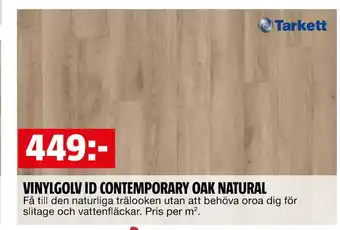 Bauhaus VINYLGOLV ID CONTEMPORARY OAK NATURAL erbjuda