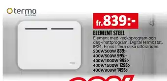 Bauhaus ELEMENT STEEL erbjuda