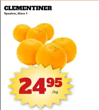Bonum Matmarknad CLEMENTINER erbjuda