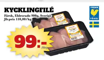 Bonum Matmarknad KYCKLINGFILÉ erbjuda