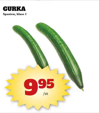 Bonum Matmarknad GURKA erbjuda