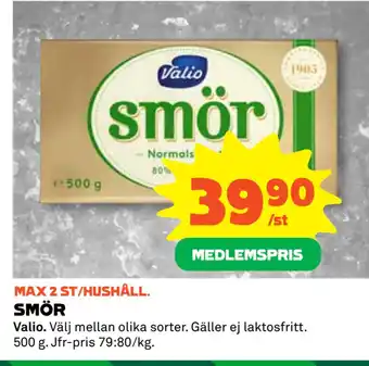 Coop Konsum SMÖR erbjuda