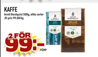 Bonum Matmarknad KAFFE erbjuda