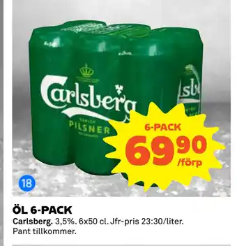 Coop Daglivs ÖL 6-PACK erbjuda