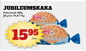 Bonum Matmarknad JUBILEUMSKAKA erbjuda