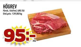 Din Mat HÖGREV erbjuda