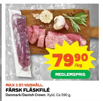 FÄRSK FLÄSKFILÉ
