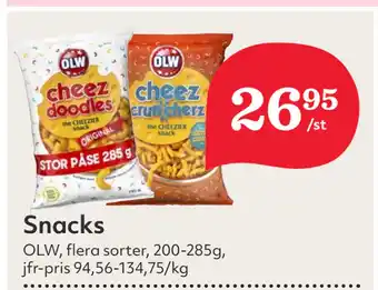 Hemköp Snacks erbjuda