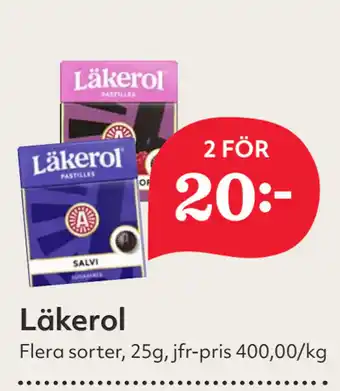 Hemköp Läkerol erbjuda