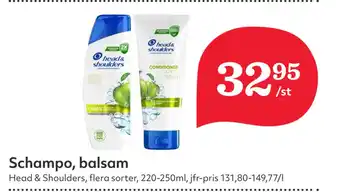 Schampo, balsam