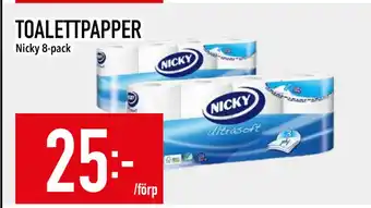 Matdax TOALETTPAPPER erbjuda