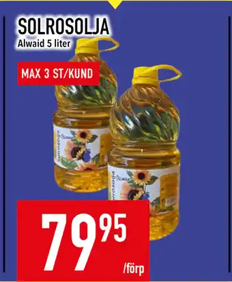 Matdax SOLROSOLJA erbjuda