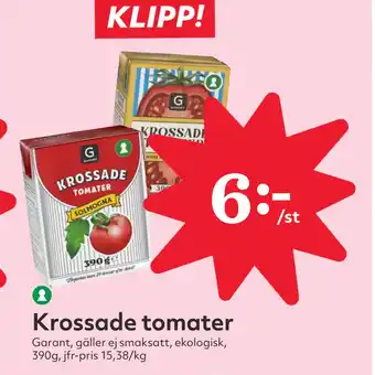 Hemköp Krossade tomater erbjuda