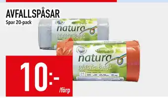 Matdax AVFALLSPÅSAR erbjuda