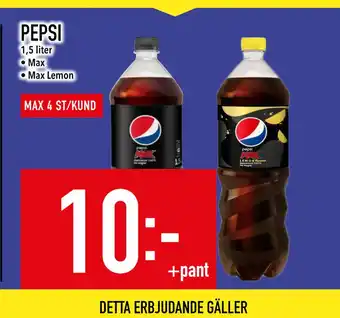 Matdax PEPSI erbjuda