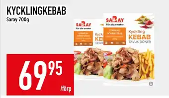 Matdax KYCKLINGKEBAB erbjuda