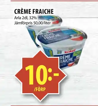 Matvärlden Tensta CRÈME FRAICHE erbjuda