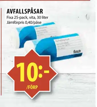 AVFALLSPÅSAR