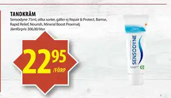 Matvärlden Tensta TANDKRÄM erbjuda