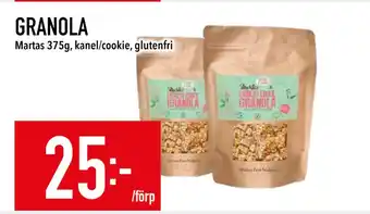 Matdax GRANOLA erbjuda