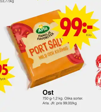 Matöppet Ost erbjuda