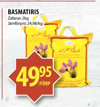 Matvärlden Tensta BASMATIRIS erbjuda