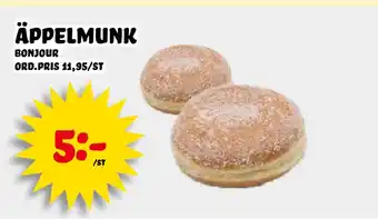 Nelins äppelmunk erbjuda