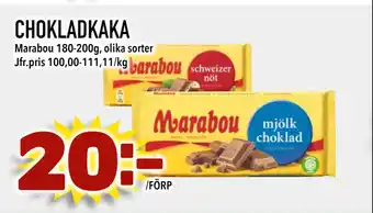 Matdax CHOKLADKAKA erbjuda