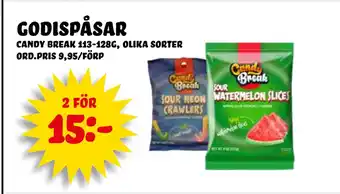 Nelins godispåsar erbjuda