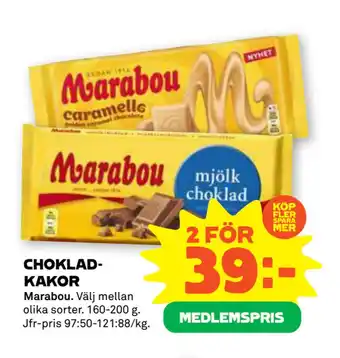 Stora Coop CHOKLADKAKOR erbjuda