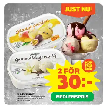 Stora Coop GLASS/SORBET erbjuda