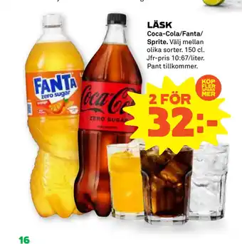 Stora Coop LÄSK erbjuda