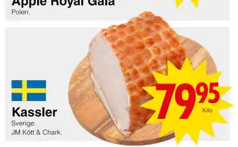 Matöppet Kassler erbjuda