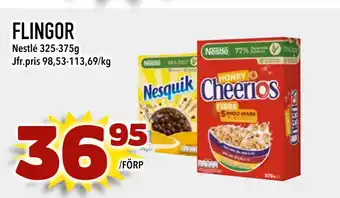 Nya Pulsen FLINGOR erbjuda