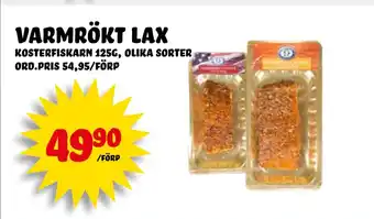 varmrökt lax