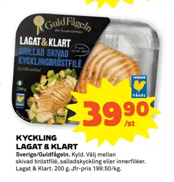 Stora Coop KYCKLING LAGAT & KLART erbjuda