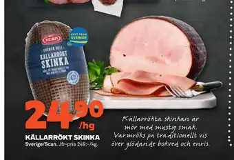 Stora Coop KÄLLARRÖKT SKINKA erbjuda