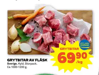 GRYTBITAR AV FLÄSK
