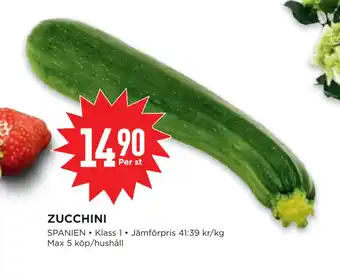 Willys ZUCCHINI erbjuda