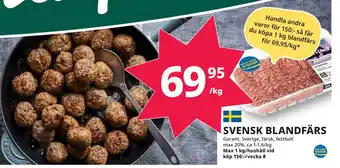 SVENSK BLANDFÄRS