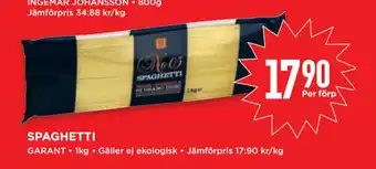 Willys SPAGHETTI erbjuda