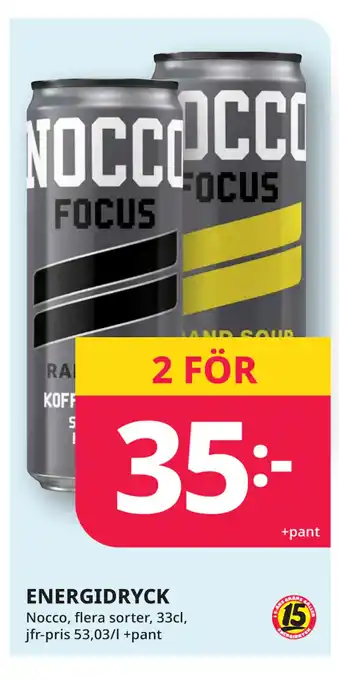 Tempo ENERGIDRYCK erbjuda