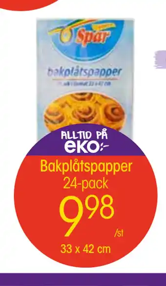 Bakplåtspapper