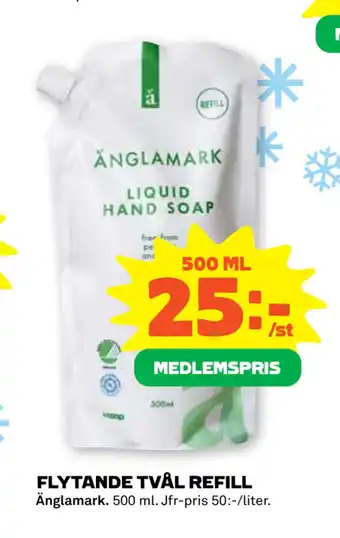 FLYTANDE TVÅL REFILL