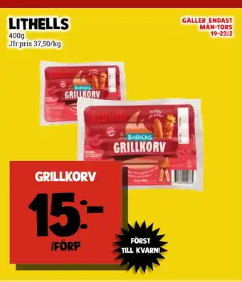 MatArket grillkorv erbjuda