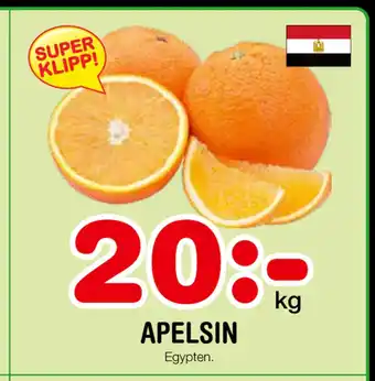 Nya Pulsen APELSIN erbjuda