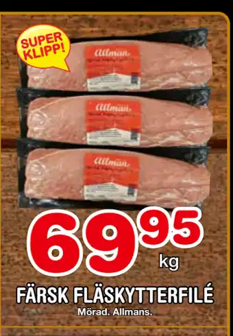 Nya Pulsen FÄRSK FLÄSKYTTERFILÉ erbjuda