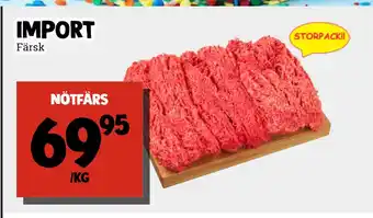 MatArket nötfärs erbjuda